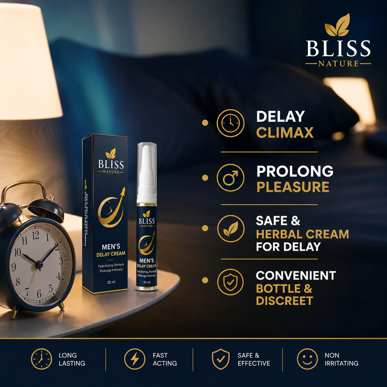 Bliss Nature Men’s Delay Cream