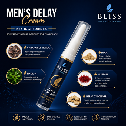 Bliss Nature Men’s Delay Cream