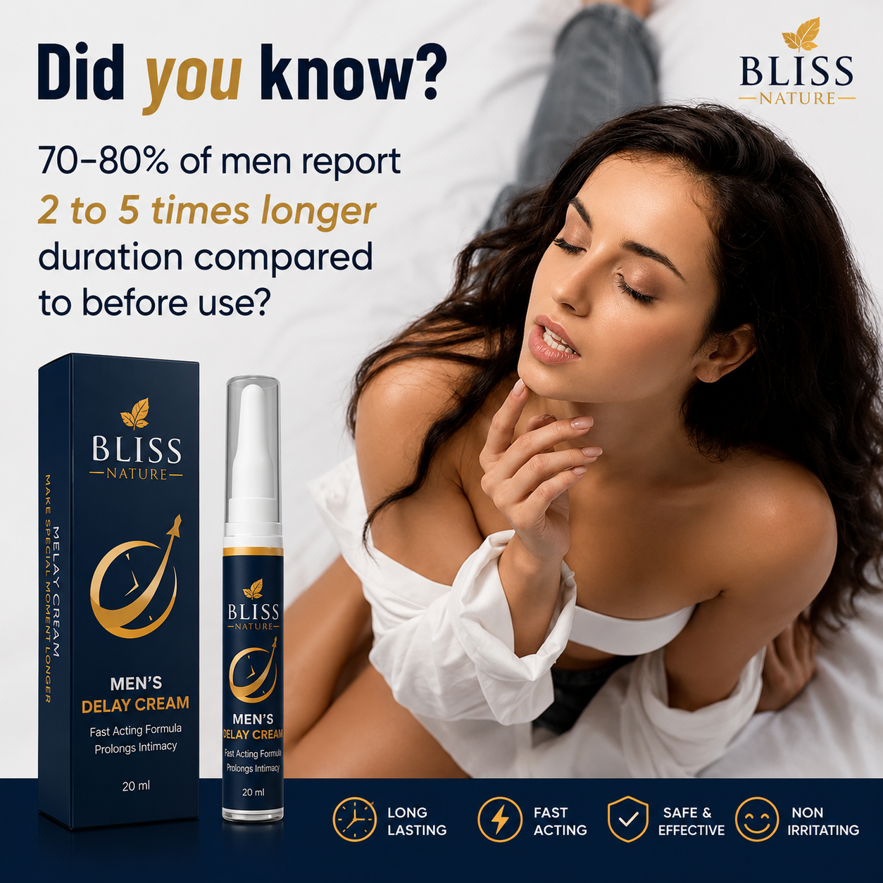 Bliss Nature Men’s Delay Cream